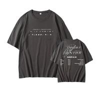 Episode 1: Zero Frontier T-Shirt 2026 Support Tee-Shirt Imprimé en Coton Chemise Unisexe(Gray,S)