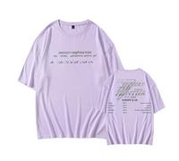 Episode 1: Zero Frontier T-Shirt 2026 Support Tee-Shirt Imprimé en Coton Chemise Unisexe(Purple,S)