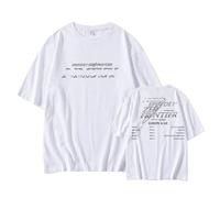 Episode 1: Zero Frontier T-Shirt 2026 Support Tee-Shirt Imprimé en Coton Chemise Unisexe(White,S)