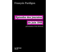 Épisodes des Journées de juin 1848