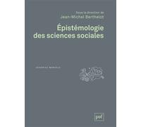Collectif – Épistémologie des sciences sociales