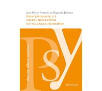 Épistémologie et instrumentation en sciences humaines