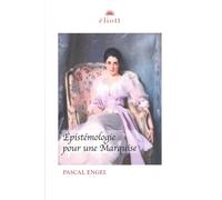 Epistémologie Pour Une Marquise