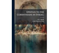Epistles to the Corinthians in Syriac;