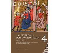 Epistola 4. La lettre dans son environnement IVe-XIe siècle - Thomas Deswarte - Casa De Velazquez - broché - Essai