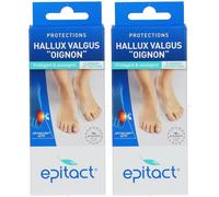 epitact® Hallux valgus pansement epithelium Bandage(S) 2x2 pc(s)