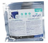 epitact® Masques Community en Tissu Adulte 2 pièces Masque(S) Pour Le Visage pc(s)