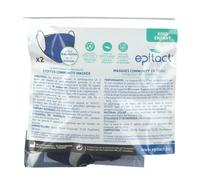 epitact® MASQUES COMMUNITY EN TISSU Masque(S) Pour Le Visage 2 pc(s)