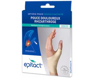 EPITACT Orthèse de Pouce Souple Droit Taille S