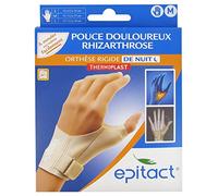 Epitact Orthèse Rigide de Nuit Pouce Douloureux Rhizarthrose Main Droite - M