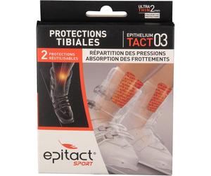 epitact® Sport Protections tibiales 7 x 9,5 cm Pansement(S) 2 pc(s)