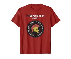 Épitaphe de Léonidas des Thermopyles de Sparte T-Shirt