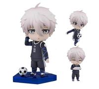 Epitome Blue Lock Figure Nagi Seishiro Anime Character Q Version PVC Modèle Statue de collection Bureau Ornement Cadeau