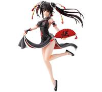 Epitome DATE A LIVE Anime Figure Tokisaki Kurumi Anime Character Figure Cheongsam Action Figure Cartoon Character Model PVC Statue Décoration de table Cadeaux