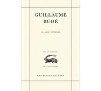Épitomé du livre De Asse - Guillaume Bude - Belles Lettres - broché - Etude