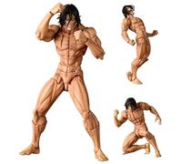 Epitome Eren Jaeger Figurine géante attaquante en PVC avec articulations mobiles Décoration de bureau Cadeau pour les fans