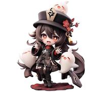 Epitome Figurine Hutao de 16 cm - Personnage de jeu Hu Tao - Version Q - Position debout - Figurine en PVC - Décoration de bureau - Cadeau pour les fans