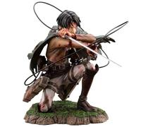 Epitome Levi Figurine d'anime Eren Jaeger - Figurine d'action du régiment scout - Figurine en PVC - Décoration de bureau - Cadeau pour les fans