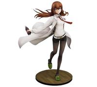 Epitome Makise Kurisu - Figurine de Steins Gate - Figurine de jeu - Figurine d'action Makise Kurisu - En PVC - 21 cm - Collection de bureau - Cadeau pour les fans (Style 2)