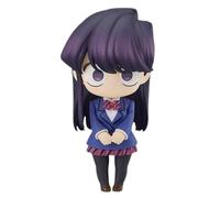 Epitome Visage Figurine Manga Figurine Articulée Komi Can't Communicate Anime Dolls Personnages Komi Shoko Poupées Modèles Ornements PVC Statue Décoration Cadeau 10 cm