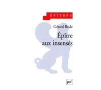 Epitre Aux Insenses - (Etudes Sur Les Clivages)