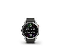epix 2, Acier, Silver avec bracelet gris