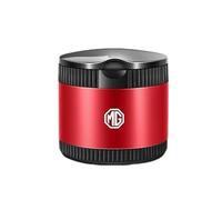 EPJDNADF Cendrier Voiture pour MG MG5 6 ZS HS Pilot,Cendrier Portable de Voiture avec Couvercle,Hermétique et étanche aux Odeurs Antidérapant et Stable,Red-Low Style