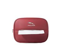 EPJDNADF Porte-mouchoirs de Voiture,Boîte à Mouchoirs Auto,Résistant aux Rayures et Durable Design économiseur d'espace,pour Jaguar S-Type X-Type XE XF,Red