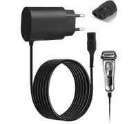 EPKH-12V 0.4A Chargeur Compatible avec Braun Rasoir Électrique Série 9/8/7/6/5/4/3/2/1, Remplacement Cordon d'Alimentation pour 3000s 790cc 720s 310s 350cc 730s 5090cc 5030s 150s 7020s Adaptateur