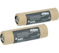 EPKH-2X Batteries Compatible avec Panasonic ER1410, ER1411, ER1420, ER1421, ER1424 Rasoir Tondeuse électrique (1200mAh, 1,2V, NiMH)