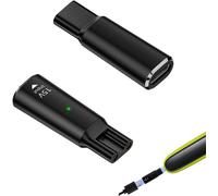 EPKH-Adaptateur chargeur 15 V Type-C pour rasoir, compatible avec les rasoirs HQ8505, séries 7000, 5000 et 3000, QP6520, QP6530 et QP6510, convertisseur USB-C