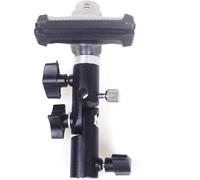EPKH-Reflector Clamp Clip Holder Light Stand Attachment Heavy Duty Metal Spring Clamp Holder with 5/8 inch Bolts Max 5 cm Opening for Photo Studio Light Stand Arm for Reflector Backdrop and More