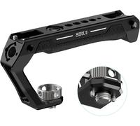 EPKH-SIRUI Poignée Supérieure avec Goupilles de Positionnement Arri 3/8""-16, Poignée Supérieure en Silicone pour Cage de Caméra avec Griffe Froide, Adaptée au Microphone, à la Lumière LED, au Moniteu