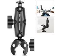 EPKH-Super Clamp Crabe Action Camera Moto Guidon Support Fixe Clamp 360 ° Rotation Rotule Tête Boule Filetage 1/4" pour Caméra Studio Trépied Support Compatible avec Gopro/Insta360 X5 X4 X3/OSMO et A