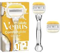 Epkh-Venus Deluxe Comfortglide Rasoir Femme, Coconut, Rasage De Près En Douceur, 1 X Rasoir +1 Lame Supplémentaire [Officiel]