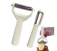 Épluche-Légumes Cuisine - Épluche-Légumes et Râpe en Acier Inoxydable,pour Préparation des Repas Ergonomique Anti-Dérapant Idéal Maison Études Camping Restaurant