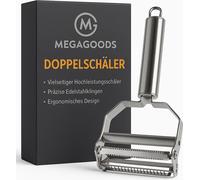 Épluche-légumes double face en acier inoxydable, multifonctionnel FR.