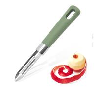 Épluche-légumes plus zesteur - Couteau à éplucher - Acier Inoxydabl - Manche Polypropylène Couleur Noir,econome legumes,econome,eplucheur légumes,économe