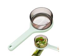 Éplucher avec boîte de rangement - Organiseur anti-éclaboussures - Outil multifonction pour éplucher les fruits et légumes pour la maison, le restaurant, l'hôtel, le bureau