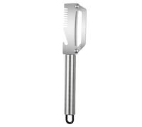 Éplucheur - 19x4 Cm Épluche-Légumes En Acier Inoxydable, Ustensile Multifonction 3-en-1 Décapsuleur | Outil Trancheur De Cuisine | Économe Coupe-Légumes Julíenne Pour Pomme De Terre Carotte Ĉoncombre