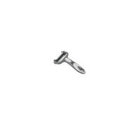 - Eplucheur 3 Lames en Acier "Rasoir" 15cm Gris