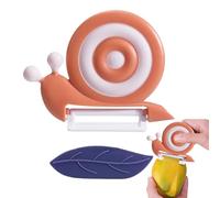 Éplucheur à légumes - Éplucheur manuel en forme d'escargot - Coupe-légumes en céramique avec poignée antidérapante pour cuisine, maison, , salades de pique-nique en plein air professionnelles