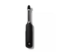 OXO Good Grips – Éplucheur pour tomates et peaux fines – Lame dentelée inox Noir