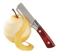 Éplucheur à Légumes Professionnel en Acier inoxydable, Économe de Cuisine avec Manche Ergonomique Anti-Glisse et Protection des Mains, Rasoir à Fruits pour Peaux Épaisses citrouilles Canne à Sucre