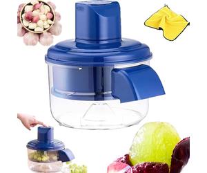 Eplucheur Automatique,2025 Upgraded New Electric Automatic Peeling Machine,Automatic Small Fruit Tomato Peeler Tool Rechargeable Home Kitchen,For Grapes, Cherry Tomatoes (1SET)