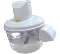 Éplucheur automatique de fruits et d'ail, outil électrique pour éplucher le raisin, sans fil, portable et rechargeable par USB, pour randonnée, camping, maison, cuisine, magasin de desserts (blanc, 20