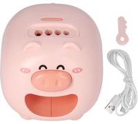 Éplucheur Automatique De Graines De Tournesol,Machine D'ouverture De Décortiqueur En Forme De Cochon,Machine Électrique D'ouverture De Décortiqueur De Graines De Melon Pour (Heureux)