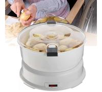 Éplucheur automatique de légumes, éplucheuse électrique, 85 W en acier inoxydable pour éplucher rapidement les pommes de terre et légumes, capacité de 1 kg pour la maison