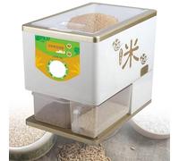 Éplucheur automatique de riz avec 8 niveaux de fraisage réglables, boîte de son amovible, riz frais tous les jours