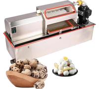 Éplucheur automatique d'œufs de caille avec circulation de l'eau, retrait efficace des coquilles pour cuisine commerciale, grande capacité